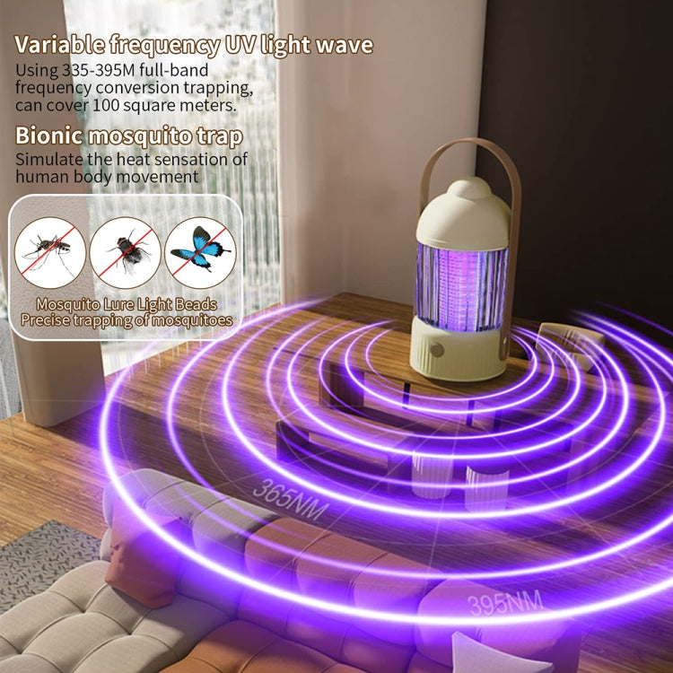 Electric Shock Type Home Night Light Mosquito Killer Outdoor Camping Lamp, Spec: 4000 mAh(Green) - Repellents by PMC TechLife | Online Shopping South Africa | PMC TechLife | Buy Now Pay Later Mobicred