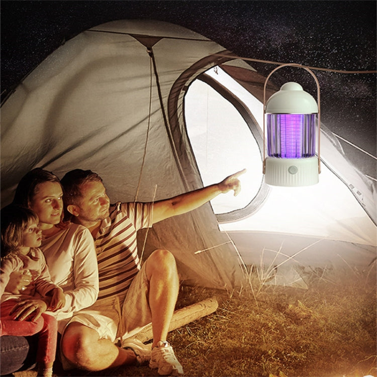 Electric Shock Type Home Night Light Mosquito Killer Outdoor Camping Lamp, Spec: 2000 mAh(Yellow) - Repellents by PMC TechLife | Online Shopping South Africa | PMC TechLife | Buy Now Pay Later Mobicred
