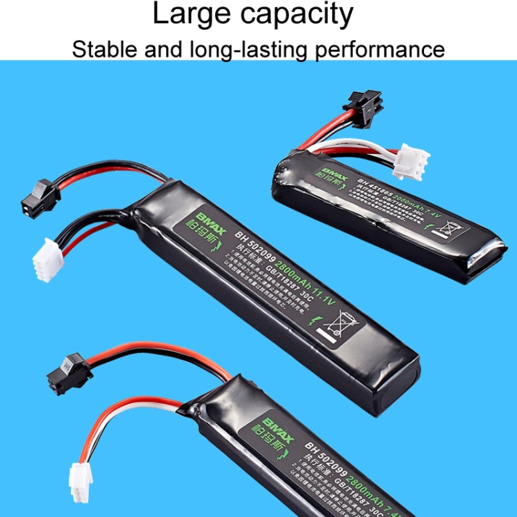 BMAX 11.1V High Rate 30C Discharge Water Marble Rifle Rechargeable Li-Ion Battery, Plug: XT30 - Li-ion Batteries by PMC TechLife | Online Shopping South Africa | PMC TechLife | Buy Now Pay Later Mobicred