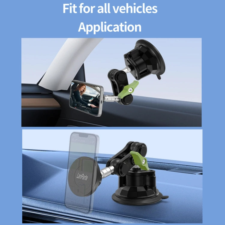 Lanparte Magnetic Car Phone Holder Adjustable Suction Cup Navigation Stand RBA-M01NLB - free shipping - PMC TechLife - Order now!