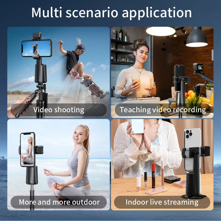 Pixel A200  Auto Tracking Gimbal Stabilizer 360 Degree Rotation Selfie Stick With Fill Light Set 2 - free shipping - PMC TechLife - Order now!