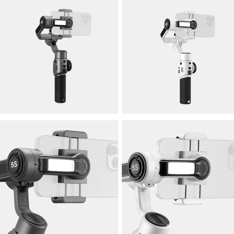 ZHIYUN Smooth 5S 3-Axis Smartphone Handheld Gimbals Stabilizer, Spec: Standard White - free shipping - PMC TechLife - Order now!
