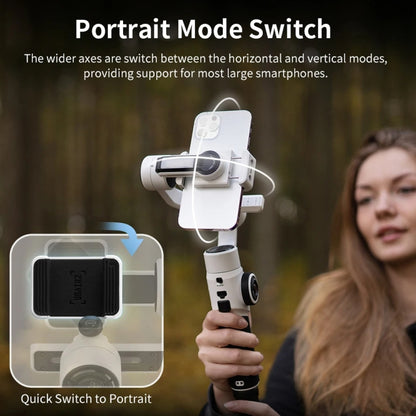 ZHIYUN Smooth 5S 3-Axis Smartphone Handheld Gimbals Stabilizer, Spec: Standard White - Handheld Gimbals by ZHIYUN | Online Shopping South Africa | PMC Jewellery | Buy Now Pay Later Mobicred