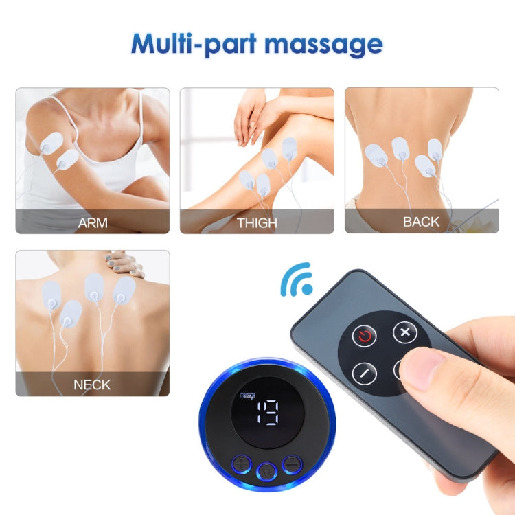 SC-195B Mini Cervical Massage Stickers EMS Pulse Meridian Therapy Instrument, Spec: 4-In-1 Remote Upgrade - free shipping - PMC TechLife - Order now!