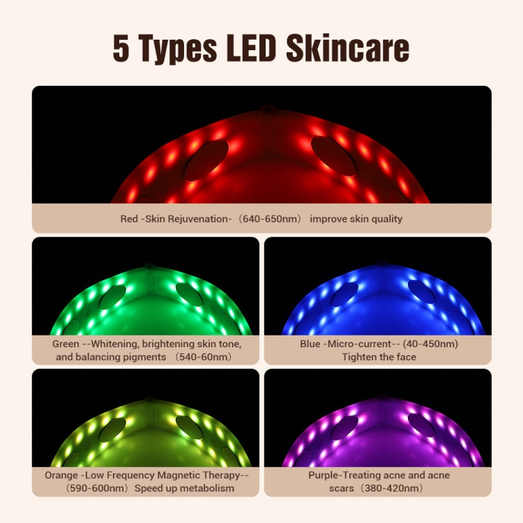 S1 EMS Microcurrent Colored Light Massage Beauty Instrument Remote Face Slimming Device(White) - Beauty Instrument by PMC TechLife | Online Shopping South Africa | PMC TechLife | Buy Now Pay Later Mobicred