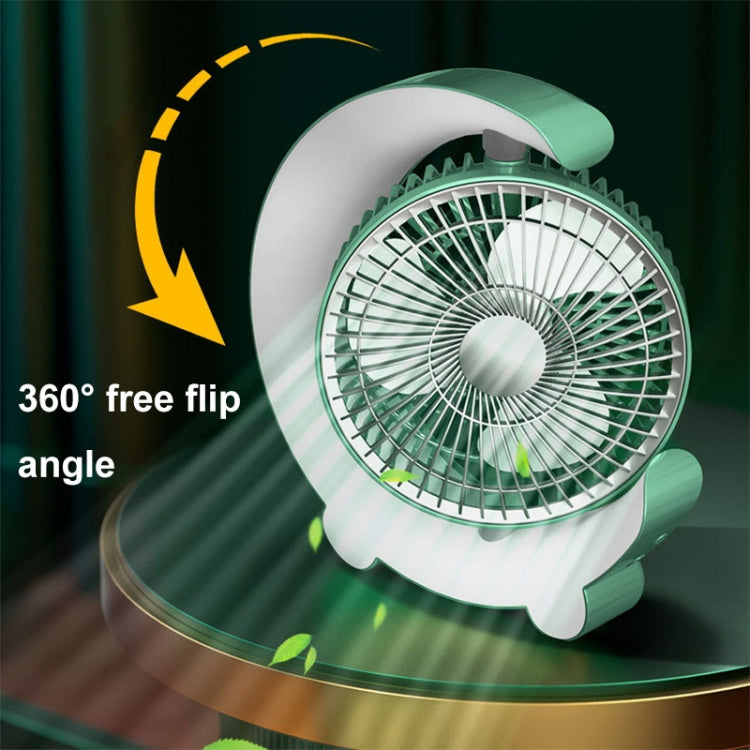 F11 USB Charging Cool Marquee Desktop Portable Fan(Sky Blue) - Electric Fans by PMC TechLife | Online Shopping South Africa | PMC TechLife | Buy Now Pay Later Mobicred