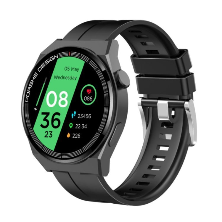 GT3Pro 1.28-Inch Health Monitoring Bluetooth Call Smart Watch With NFC, Color: Black Silicone - Smart Watches by PMC Jewellery | Online Shopping South Africa | PMC Jewellery