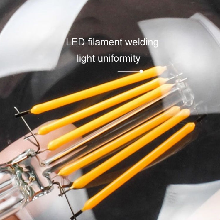 6pcs /Box G45 Bulb LED Lamp Fixture Illuminator Vintage Filament Lights, Style: Transparent Small Screw(220V 4W) - LED Blubs & Tubes by PMc TechLife | Online Shopping South Africa | PMc TechLife | Buy Now Pay Later Mobicred