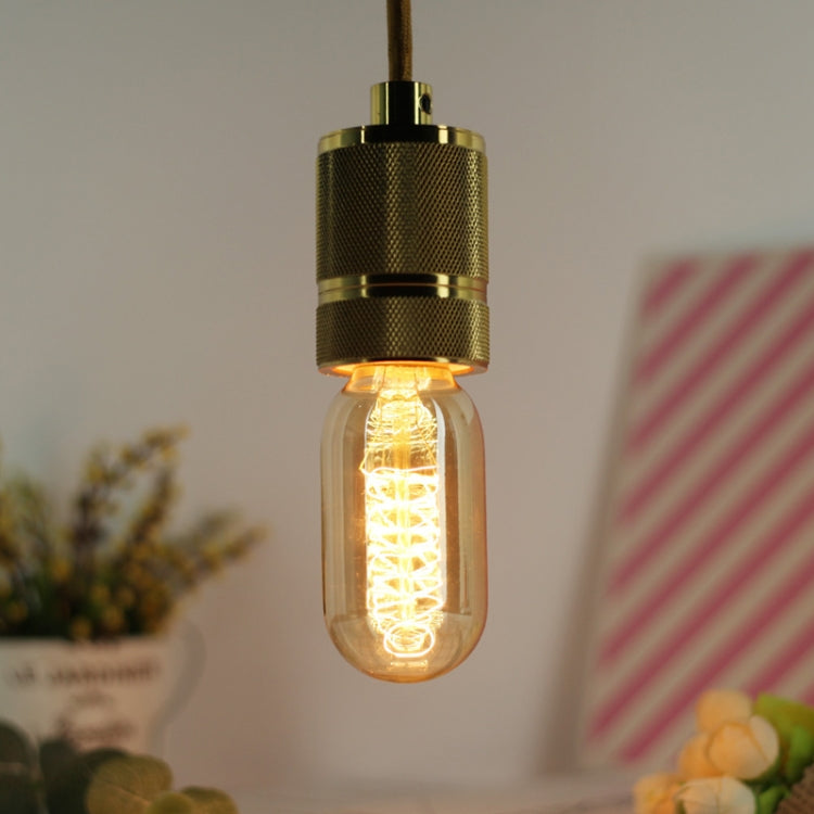 4pcs /Box T45 LED Lamp Fixture Illuminator Vintage Lights, Power: 220V 40W(Spiral Gold) - free shipping - PMc TechLife - Order now!