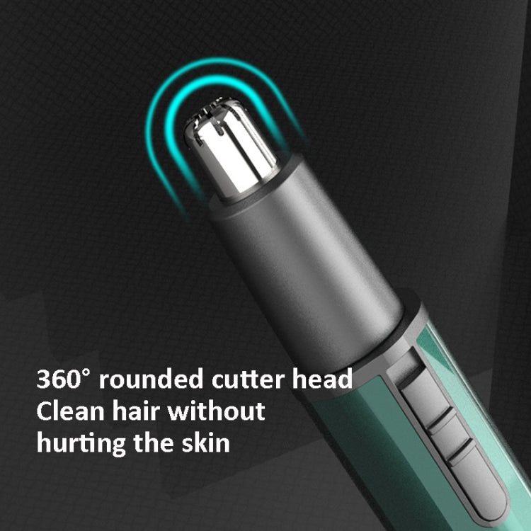 MARSKE  MS-7111 3 In 1 Electric Nose Hair Trimmer Type-C Rechargeable Grooming Instrument(Green) - Hair Removal by MARSKE | Online Shopping South Africa | PMC TechLife | Buy Now Pay Later Mobicred