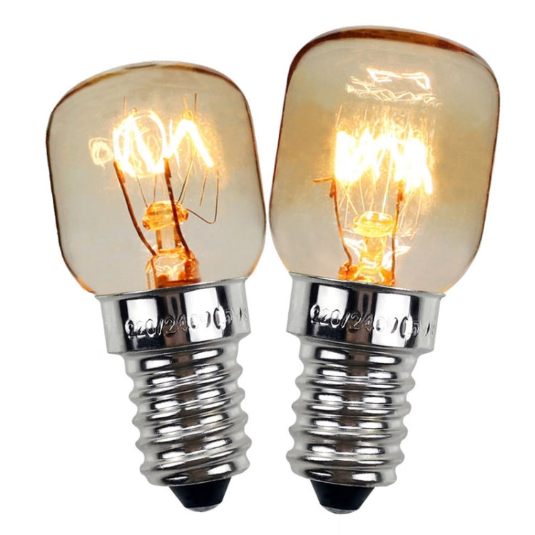 E14 Salt Crystal Lamps High Temperature Resistant Oven Light Bulb, Power: 25W Copper Nickel Plating Lamp Head(2700K Warm White) - free shipping - PMc TechLife - Order now!