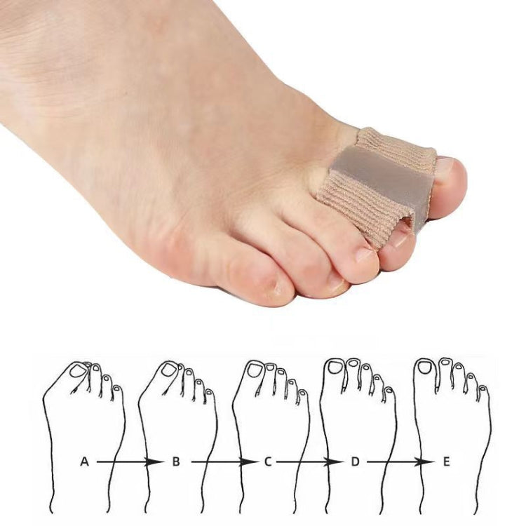 Double-hole Toe Separator Thumb Valgus Orthosis, Size: S - Corrector by PMC Jewellery | Online Shopping South Africa | PMC Jewellery