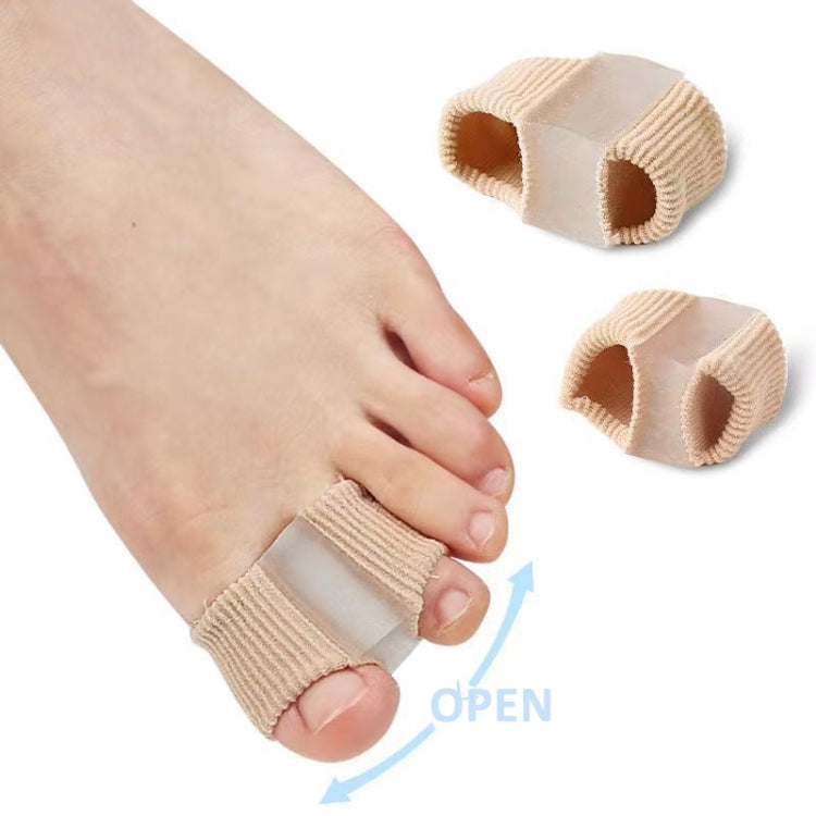 Double-hole Toe Separator Thumb Valgus Orthosis, Size: L - Corrector by PMC Jewellery | Online Shopping South Africa | PMC Jewellery