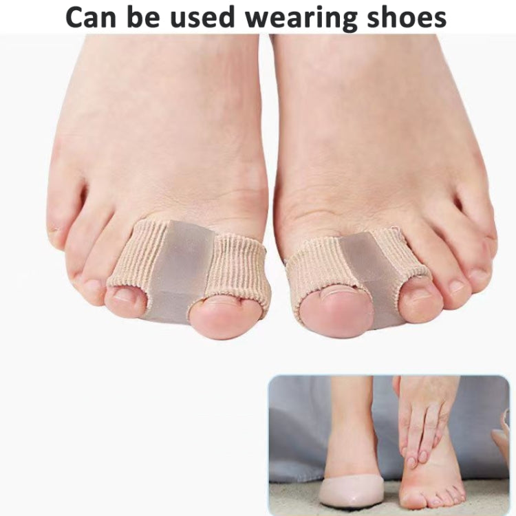 Double-hole Toe Separator Thumb Valgus Orthosis, Size: S - Corrector by PMC Jewellery | Online Shopping South Africa | PMC Jewellery