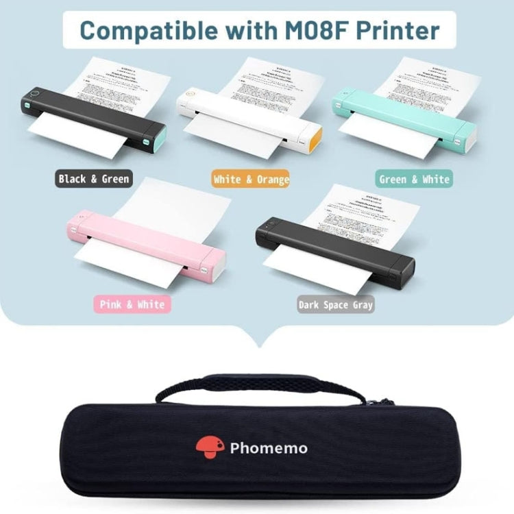 Phomemo Portable Storage Bag For M08F / P831 Printer(Black) - Printer Accessories by Phomemo | Online Shopping South Africa | PMC Jewellery | Buy Now Pay Later Mobicred