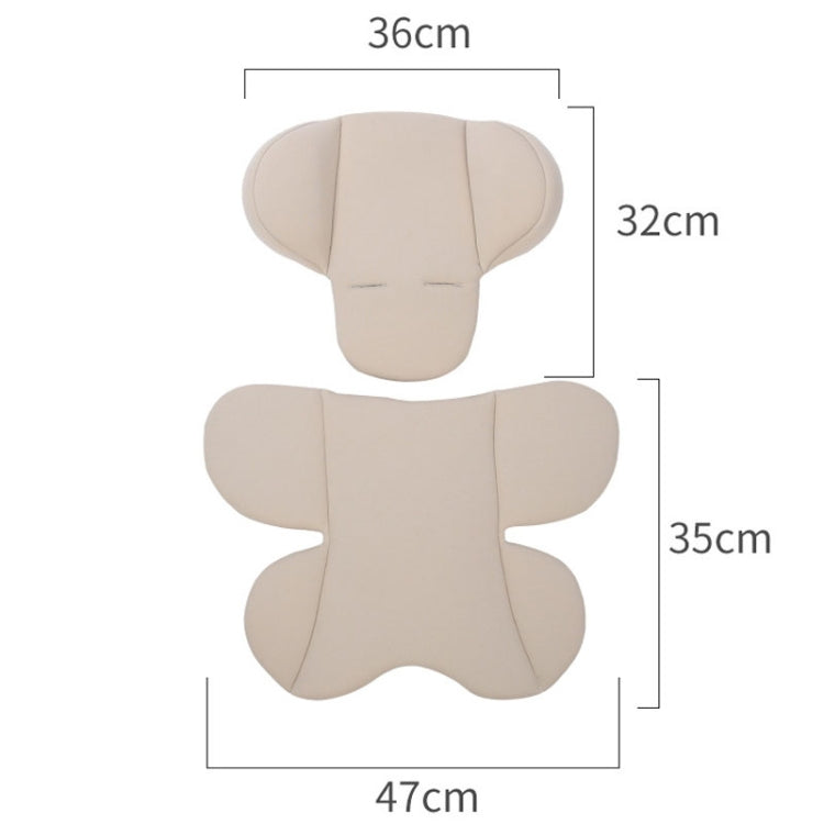 Infant Safety Seat Cushion Four Seasons Universal Stroller Lumbar Protection Pads(Black) - Strollers Accessories by PMc TechLife | Online Shopping South Africa | PMc TechLife | Buy Now Pay Later Mobicred