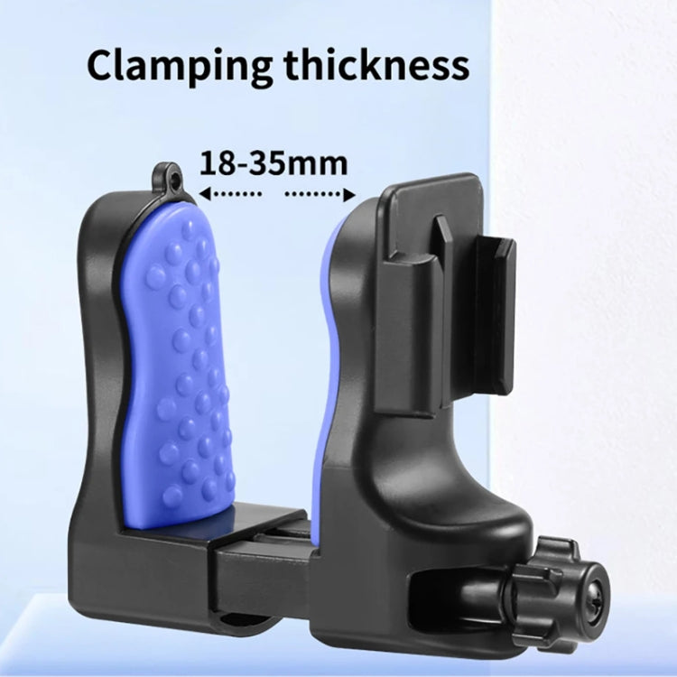 Motorcycle Helmet Chin Clamp Mount for GoPro Hero Series DJI Osmo Action, SJCAM Cameras, Spec: Set 1 - Helmet Mount by PMC TechLife | Online Shopping South Africa | PMC TechLife | Buy Now Pay Later Mobicred