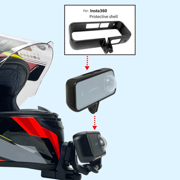 Motorcycle Helmet Chin Clamp Mount for GoPro Hero Series DJI Osmo Action, SJCAM Cameras, Spec: Set 2 - free shipping - PMC TechLife - Order now!