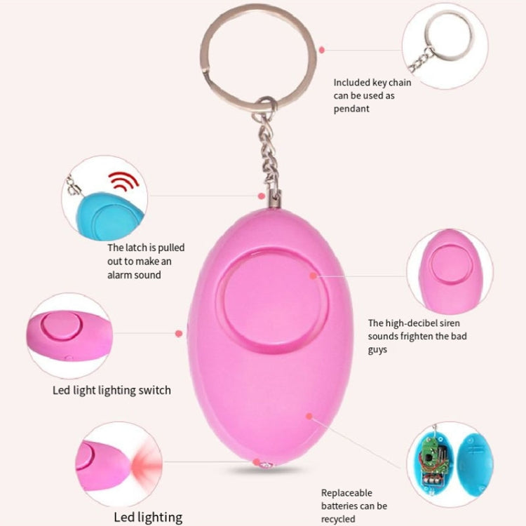 LED Flashing Alarm Anti Loss And Wolfproof Device Women Defense Emergency Caller(White) - Anti-lost Alarm by PMc TechLife | Online Shopping South Africa | PMc TechLife | Buy Now Pay Later Mobicred