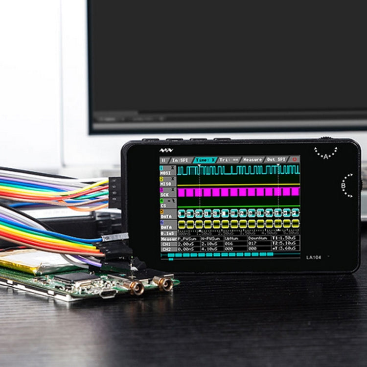 MINIWARE LA104 Logic Analyzer 4-Channel Debugging Assistant Sampling Analog Oscilloscope - free shipping - PMC TechLife - Order now!