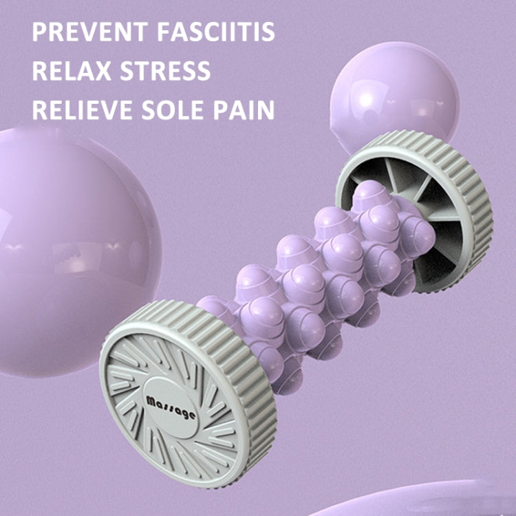Foot Massage Roller Home Fitness Muscle Relaxation Plantar Fascia Rod(Gray) - free shipping - PMC TechLife - Order now!