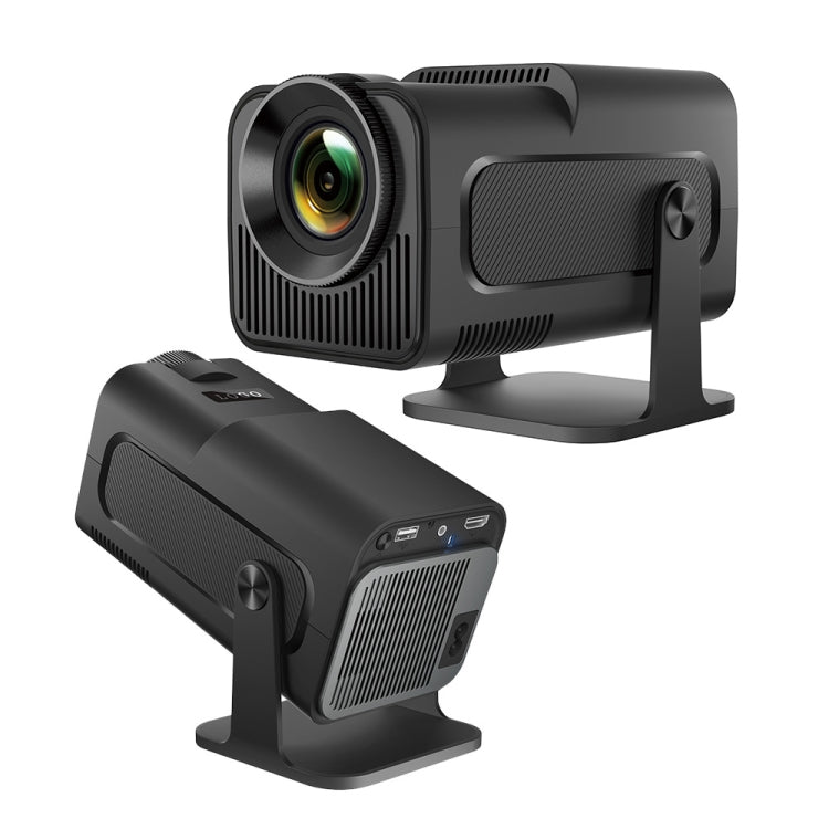 HY320 1080P 390ANSI 4K Android 11 Projector With Wifi 6 Bluetooth 5.0 Support Miracast / Airplay / DLNA UK Plug - LED Projector by PMC TechLife | Online Shopping South Africa | PMC TechLife | Buy Now Pay Later Mobicred