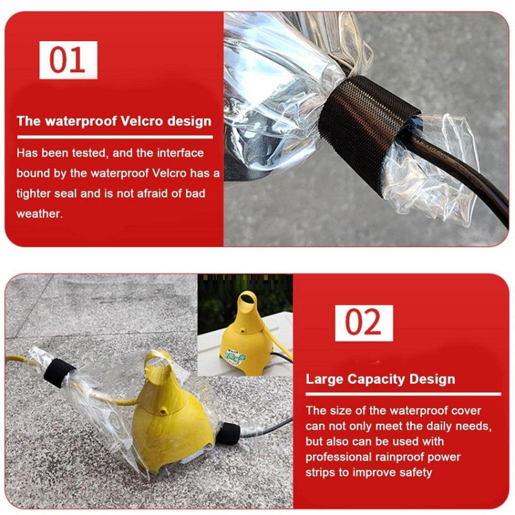 Battery Car Charger Plug Plate Rain Cover, Specification: For Charger - Waterproof Covers by PMC TechLife | Online Shopping South Africa | PMC TechLife