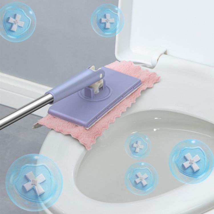 Washcloth Small Mop Lazy Person Hand-Free Automatic Paper Change Mini Floor Cleaner(Purple) - Handheld Cleaner & Mops by PMc TechLife | Online Shopping South Africa | PMc TechLife | Buy Now Pay Later Mobicred