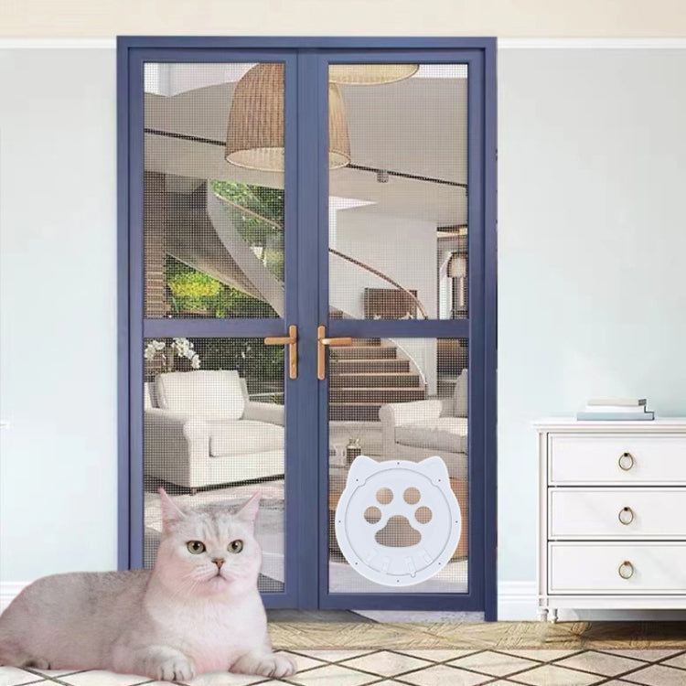 Pet Screen Door Two Way Access Magnetic Closing Cat Door Pet Products(Black) - Pet Screen Doors by PMC TechLife | Online Shopping South Africa | PMC TechLife | Buy Now Pay Later Mobicred