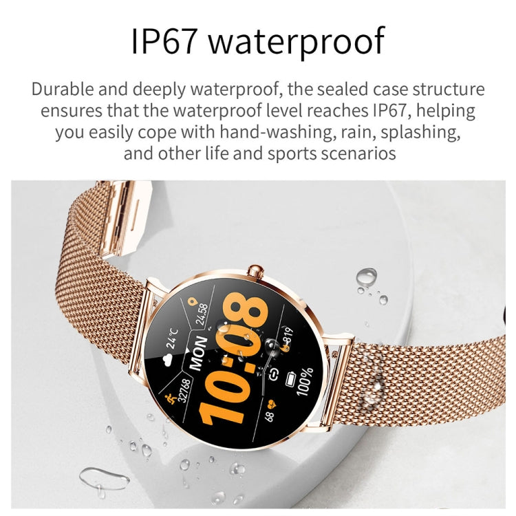 T8 1.3-inch Heart Rate/Blood Pressure/Blood Oxygen Monitoring Bluetooth Smart Watch, Color: Gold - Smart Watches by PMC Jewellery | Online Shopping South Africa | PMC Jewellery | Buy Now Pay Later Mobicred