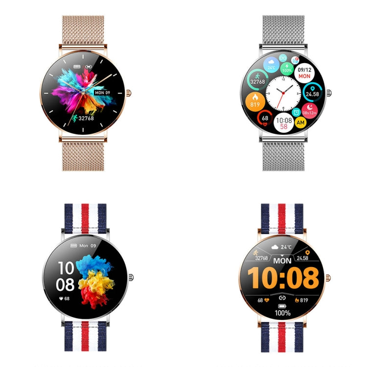 T8 1.3-inch Heart Rate/Blood Pressure/Blood Oxygen Monitoring Bluetooth Smart Watch, Color: Gold - Smart Watches by PMC TechLife | Online Shopping South Africa | PMC TechLife | Buy Now Pay Later Mobicred