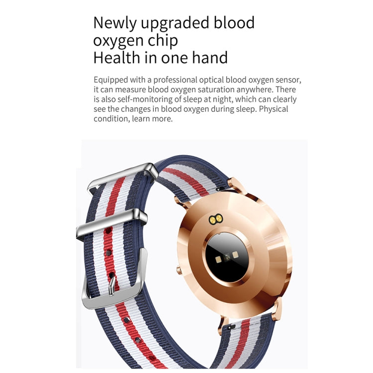 T8 1.3-inch Heart Rate/Blood Pressure/Blood Oxygen Monitoring Bluetooth Smart Watch, Color: Gold - Smart Watches by PMC TechLife | Online Shopping South Africa | PMC TechLife | Buy Now Pay Later Mobicred