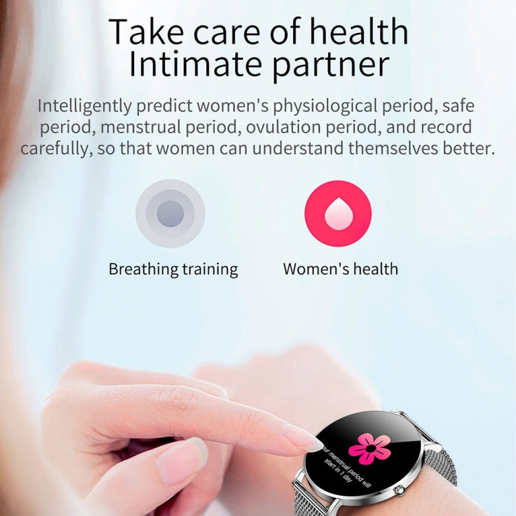 T8 1.3-inch Heart Rate/Blood Pressure/Blood Oxygen Monitoring Bluetooth Smart Watch, Color: Silver Gray - Smart Watches by PMC TechLife | Online Shopping South Africa | PMC TechLife