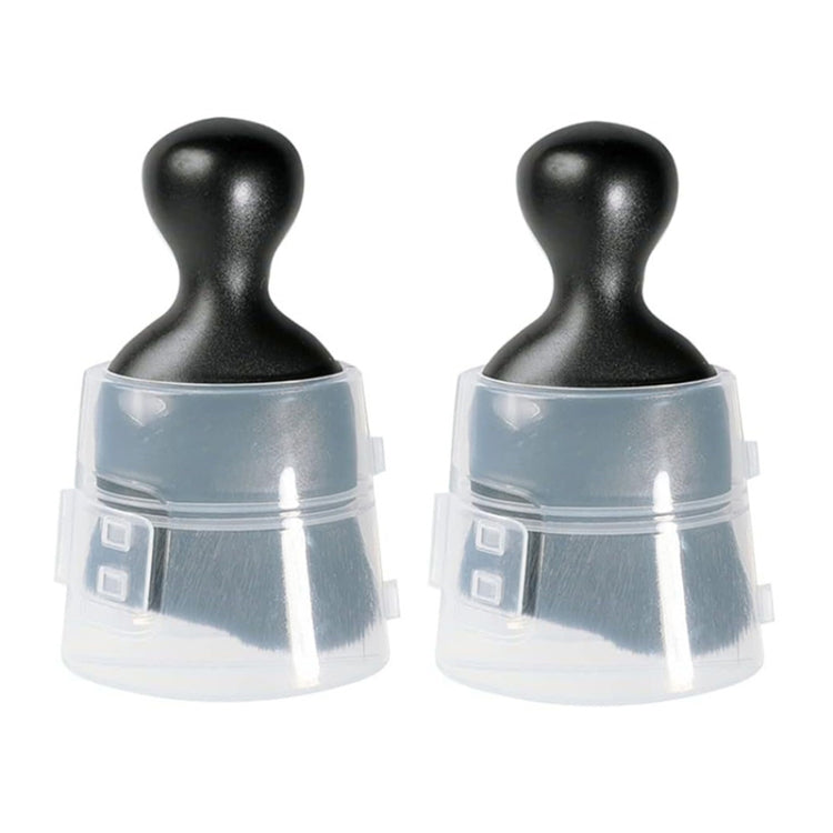 2pcs Car Interior Cleaning Brush Air Outlet Gap Dust Removal Brush, Color: Protective Case Black - Car washing supplies by PMC TechLife | Online Shopping South Africa | PMC TechLife