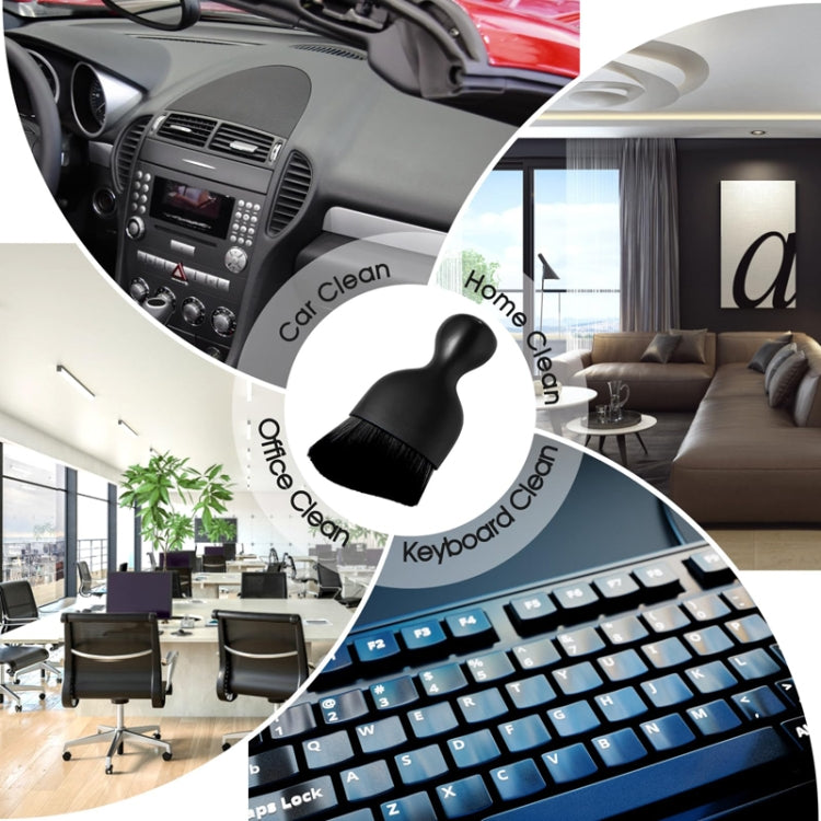 2pcs Car Interior Cleaning Brush Air Outlet Gap Dust Removal Brush, Color: Protective Case Black - Car washing supplies by PMC TechLife | Online Shopping South Africa | PMC TechLife