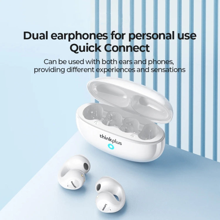 Lenovo Thinkplus XT83 II Running Sports Clip-On Wireless Bluetooth Earphones(White) - Bluetooth Earphone by Lenovo | Online Shopping South Africa | PMC Jewellery