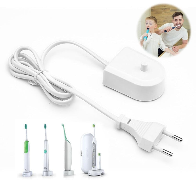 HX6100 EU Plug Charger For Philips Toothbrush HX6730 6511 3216 3226 9112 Etc - Toothbrushes by PMC TechLife | Online Shopping South Africa | PMC TechLife | Buy Now Pay Later Mobicred