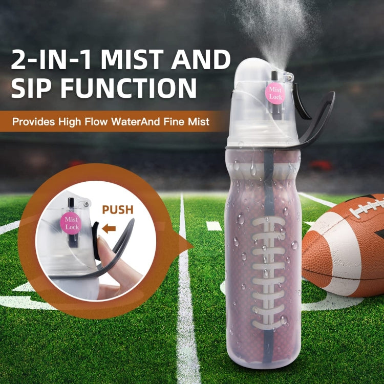 470ml Summer Outdoor Sports Training Spray Cooling Water Cup, Color: Pure White 2-layers - Kettles by PMC TechLife | Online Shopping South Africa | PMC TechLife | Buy Now Pay Later Mobicred