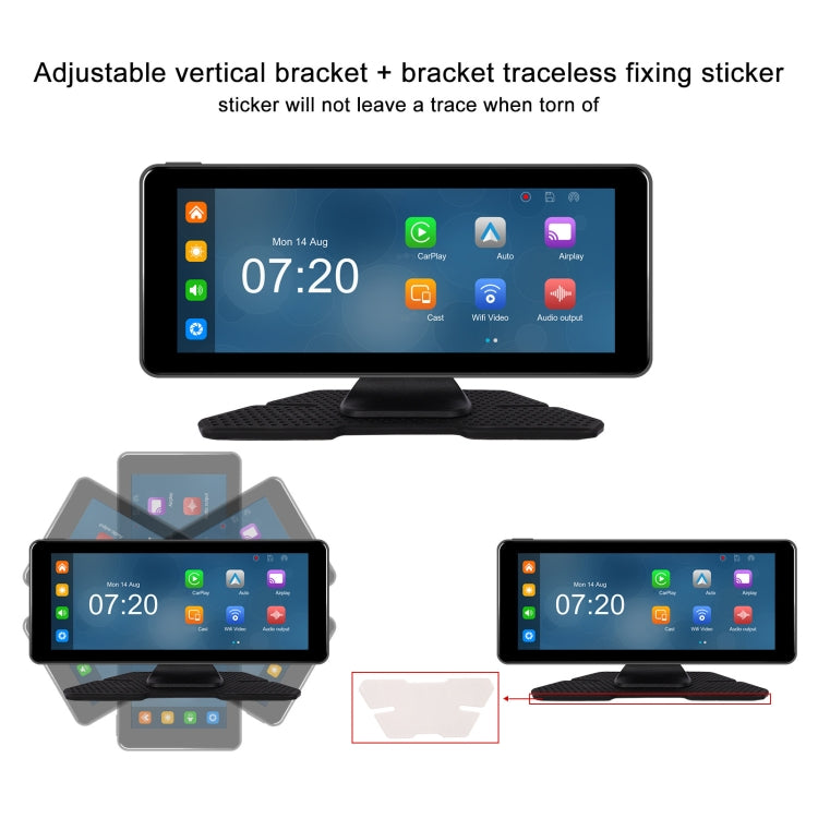 6.86 Inch 4KDVR Smart Screen Player, Specification: Standard+Reversing Camera - Car MP3 & MP4 & MP5 by PMC TechLife | Online Shopping South Africa | PMC TechLife | Buy Now Pay Later Mobicred