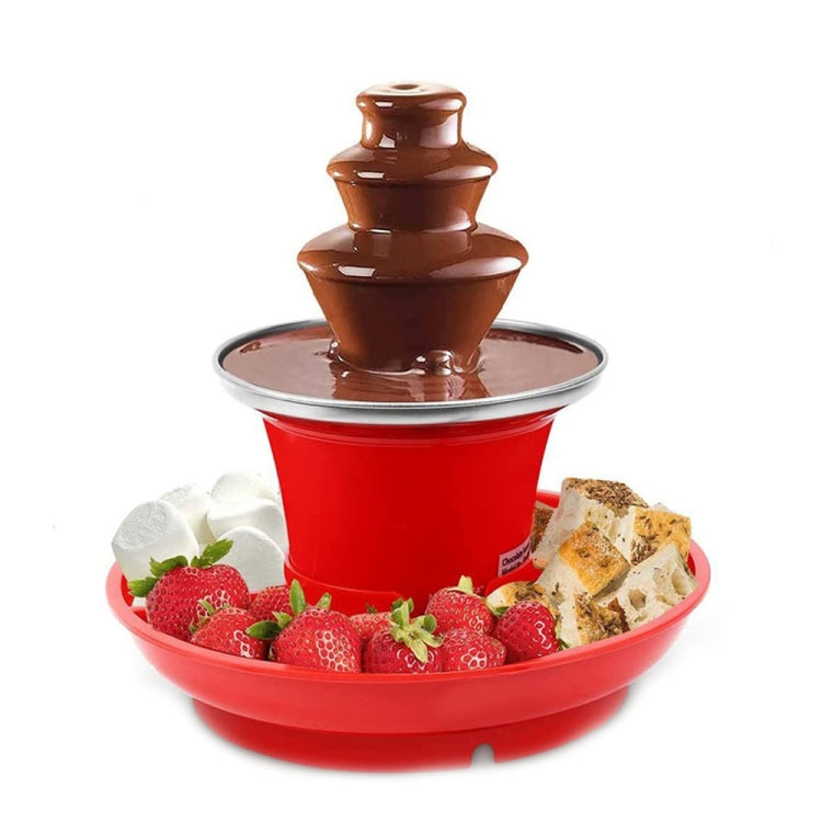 35W  3 Tier Chocolate Fountain  Mini Fondue Set with Hot Melting Pot Base 110V US Plug - free shipping - PMC TechLife - Order now!
