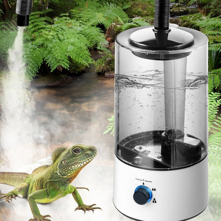 4L Reptile Humidifier Fogger Cool Mist Fog Mister with Tube for Tortoise Habita EU Plug - Air Purifier by PMC TechLife | Online Shopping South Africa | PMC TechLife | Buy Now Pay Later Mobicred