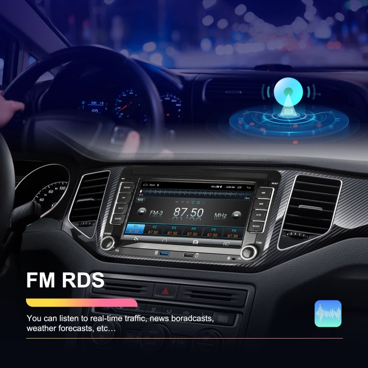 For Volkswagen/Skoda 1+32G Player Large Screen Carplay Android Navigation Reversing Camera Integrated Machine(Standard) - Car MP3 & MP4 & MP5 by PMC TechLife | Online Shopping South Africa | PMC TechLife | Buy Now Pay Later Mobicred