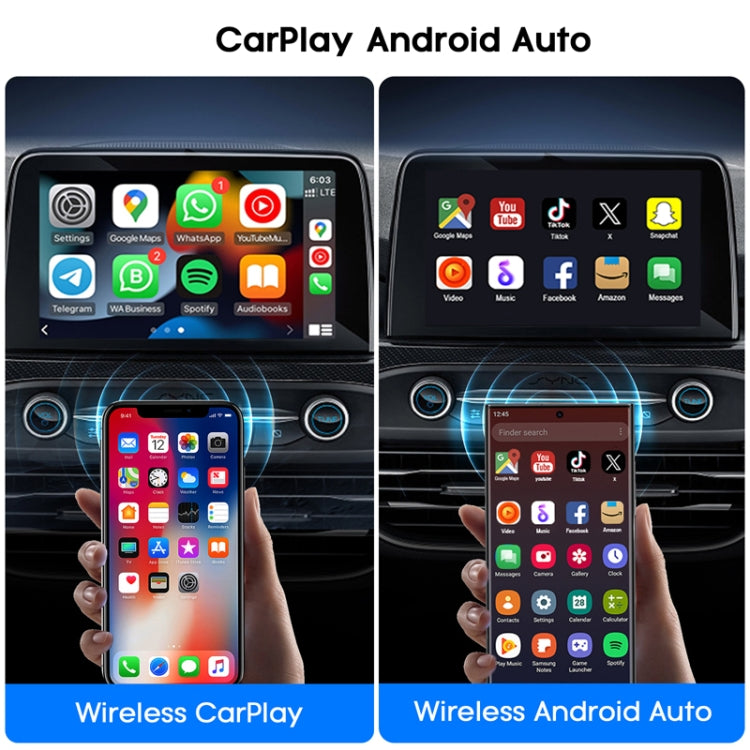 For Android Car Carplay Box Wired to Wireless Bluetooth Adapter - Bluetooth Adapters by PMC Jewellery | Online Shopping South Africa | PMC Jewellery | Buy Now Pay Later Mobicred