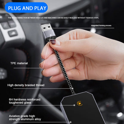 2 in 1 Car Carplay Box Wired to Wireless Bluetooth Adapter - Bluetooth Adapters by PMC Jewellery | Online Shopping South Africa | PMC Jewellery | Buy Now Pay Later Mobicred