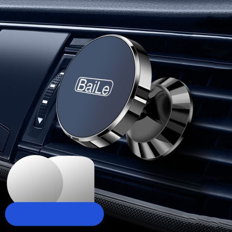 BaiLe Magnetic Car Phone Holder Universal Car Dashboard Fixed Navigation Bracket, Color: Buckle Black - Universal Car Holders by BaiLe | Online Shopping South Africa | PMC Jewellery | Buy Now Pay Later Mobicred