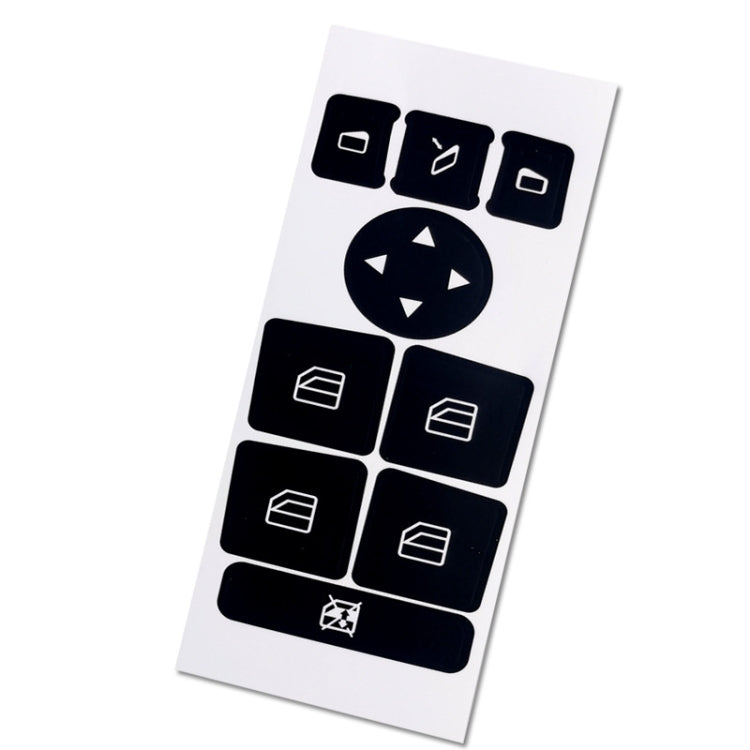 For Mercedes-Benz CLS/C218/SLK/W172/W204/GLK Air Conditioning Button Repair Sticker(Style 2) - Decorative Sticker by PMC TechLife | Online Shopping South Africa | PMC TechLife | Buy Now Pay Later Mobicred