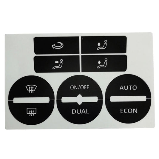 For Volkswagen GOLF MK5/Passat Air Conditioning Central Control Button Repair Patch - Decorative Sticker by PMC Jewellery | Online Shopping South Africa | PMC Jewellery