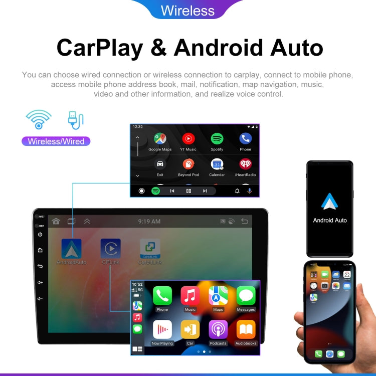 7 inch 6+128G Android Universal HD Large Screen Car Bluetooth Player Android GPS Navigation Integrated Machine(Standard) - Car MP3 & MP4 & MP5 by PMC TechLife | Online Shopping South Africa | PMC TechLife | Buy Now Pay Later Mobicred