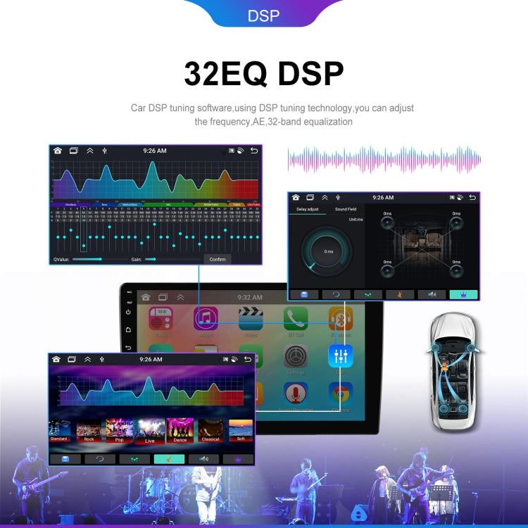 7 inch 6+128G Android Universal HD Large Screen Car Bluetooth Player Android GPS Navigation Integrated Machine(Standard) - Car MP3 & MP4 & MP5 by PMC TechLife | Online Shopping South Africa | PMC TechLife | Buy Now Pay Later Mobicred