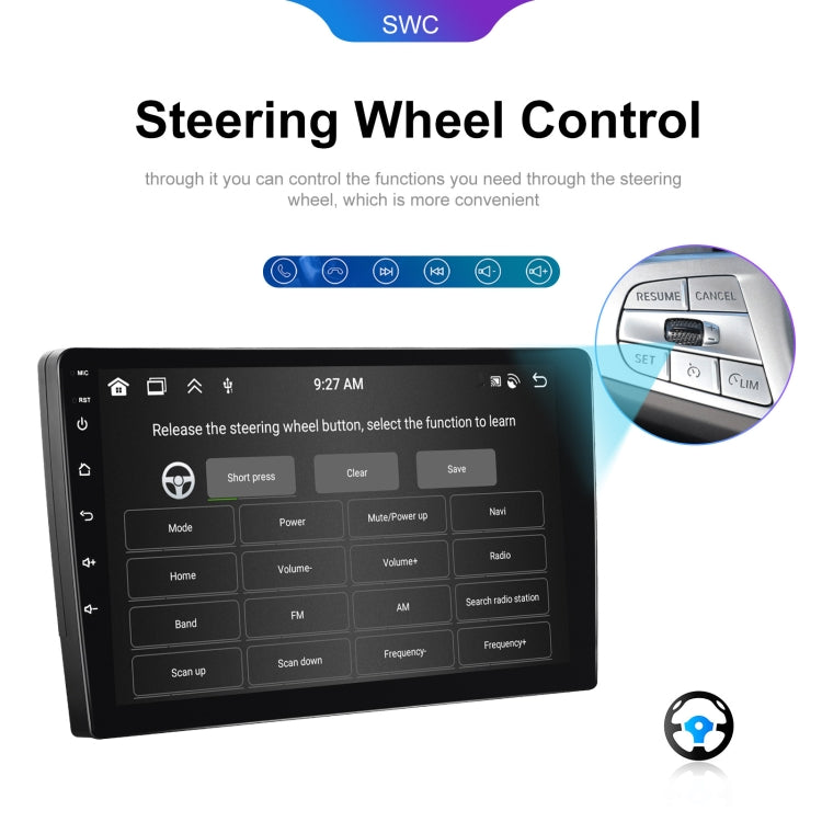 7 inch 6+128G Android Universal HD Large Screen Car Bluetooth Player Android GPS Navigation Integrated Machine(Standard) - Car MP3 & MP4 & MP5 by PMC TechLife | Online Shopping South Africa | PMC TechLife | Buy Now Pay Later Mobicred